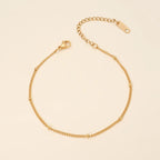 Geometric 316L Stainless Steel 18K Gold Plated Bracelets 