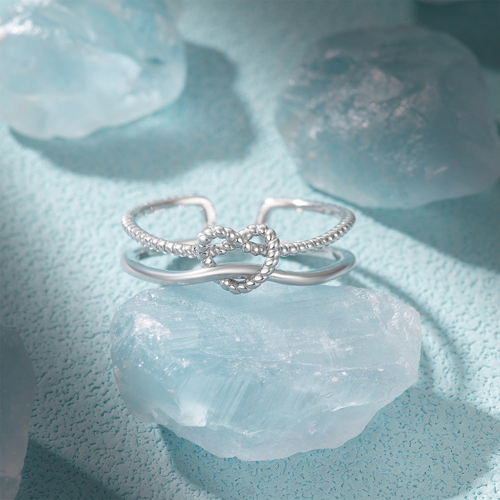 Rope Twist Infinity Band