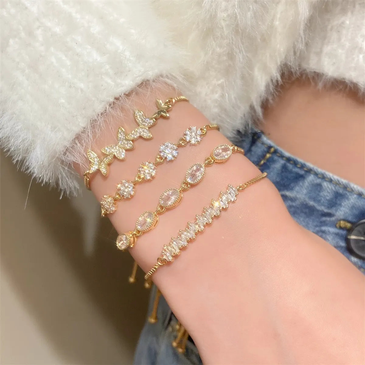 Golden Bloom Bracelet