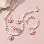 Pearl Girl'S Jewelry Set