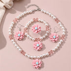 Pearl Girl'S Jewelry Set