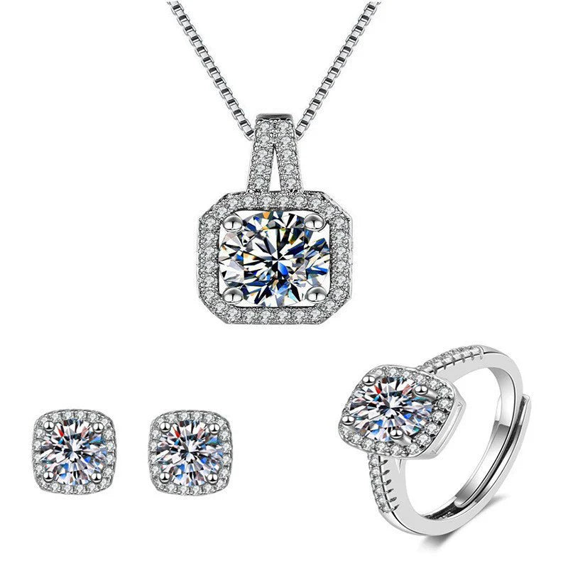 Crystal Halo Elegant 3-Piece Set